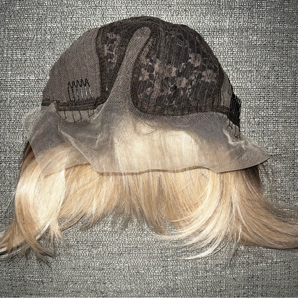 Stylish Lace Front Ombré Wig - Picture 11 of 14